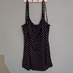 Polka Dot Black and Pink Polk A Dots